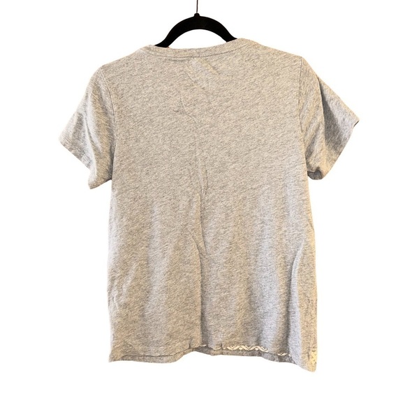 J. Crew Geometric Embroidered Collector Tee - Size M - Picture 4 of 4